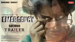 EMERGENCY MOVIE SECOND TRAILER 🧨🧨🧨💥💥💣 kanganaranaut video credit  zee entertainment [upl. by Yanad818]