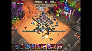 Transformers earth wars season four episode 252 Fortress maximus vs Scorponok [upl. by Aivuy]