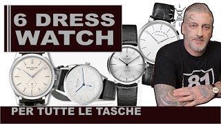 6 Dress watches per tutte le tasche panoramica [upl. by Standing]