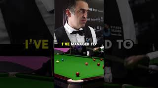 Ronnie OSullivan quotI tick every boxquot 😎 shorts snooker sports legend [upl. by Eelek535]