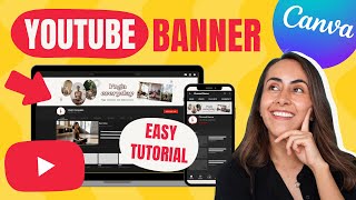 How to Make a YouTube Banner that looks PERFECT everywhere📱💻 [upl. by Jopa]