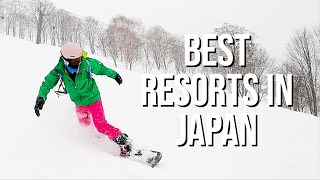 Top 5 Ski Resorts in Japan [upl. by Nelle]