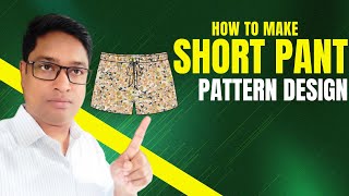 How To Make a Short Pant Pattern  Short Pants Pattern Design  Winda Cad Tutorial [upl. by Adekram784]