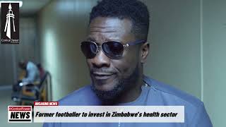 Asamoah Gyan is in Zimbabwe exploring investment opportunities mainly in the health sector [upl. by Ondrea]