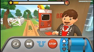 Brio Eisenbahn  Neue Weichen Rundfahrt 🚄 Brio World App  Kinderspiele Stars [upl. by Giaimo]