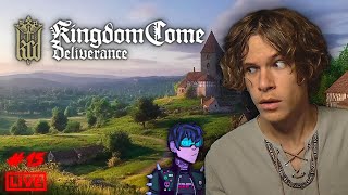 Kingdom Come Deliverance Part 15  New Horizons Livestream [upl. by Oemac]