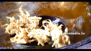 Onion Fritters Recipe  How to Make Onin Fritters  Onion Pakoras  DELHI STREET FOODS street food [upl. by Inaluiak884]