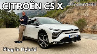 Citroën C5 X Hybrid Großer Franzose mit viel Komfort im Test  Review  Fahrbericht  2022 [upl. by Odell]