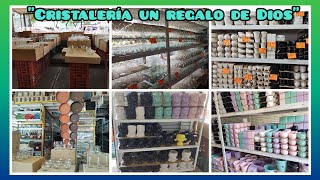 La cristalería más grande de cdmx Cerámica Macetas de cerámica y Floreros para decorar [upl. by Vickey]