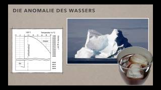 Die physikalischen Eigenschaften von Wasser [upl. by Olenka]