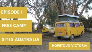 Free Camp Sites Australia Episode 1 Hopetoun Victoria [upl. by Ardnikat]