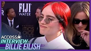 Why Billie Eilish Finds Barbie Monologue Upsetting [upl. by Ecnarolf]