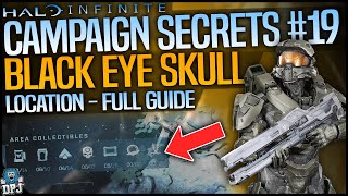 Halo Infinite GET HIS NOW  Black Eye Secret Skull Location Guide [upl. by Ulphia]