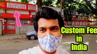 eBay Custom duty India 🇮🇳 Custom Fee on International Order vlog10 [upl. by Leonard]