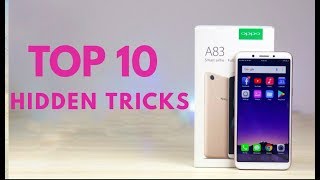 oppo A83 Top 10 Hidden features  Trick amp Tips Hindi [upl. by Assyla]