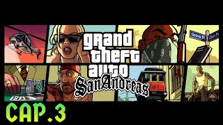 ESPPS5 GTA SAN ANDREAS 🎮​💚​💲​ CAPITULO 3  PRACTICAS DE DISPARO CON EL TITO SMOKE 🎮​💚​💲 [upl. by Euqinoj827]