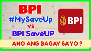 GCASH bpi mysaveup vs saveup bpi difference [upl. by Enytsirhc]