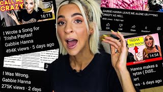 This Gabbie Hanna DRAMA is BAD lets talk about it [upl. by Enineg]