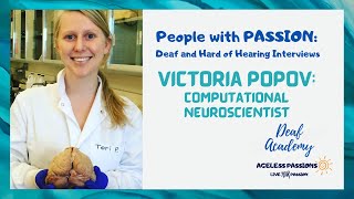 Victoria Tori Popov Computational Neuroscientist [upl. by Evetta]