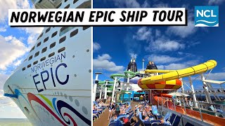 NORWEGIAN EPIC SHIP TOUR  Full Norwegian Epic Deck by Deck Tour [upl. by Liss]