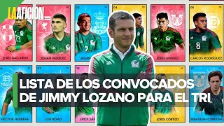 Lozano da a conocer convocatoria de selección mexicana para juegos contra Uzbekistán y Australia [upl. by Trisa108]