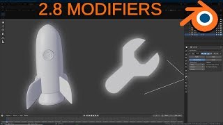 Blender 28 For Beginners Modifiers [upl. by Udelle958]