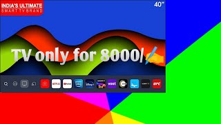 Foxsky 1016 cm 40 inches Full HD Smart LED TV 40FSFHS Black youtube healthylifestyle tv [upl. by Korwin]