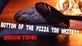 HOW TO COOK THE BOTTOM OF THE PIZZA quick tips🍕 [upl. by Slemmer]