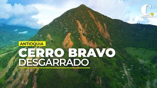 ¿Por qué se desgarró el Cerro Bravo en Venecia  El Colombiano [upl. by Derdlim]