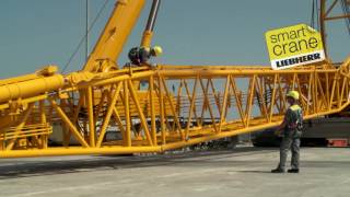 Liebherr  LR 1500 crawler crane [upl. by Adgam]