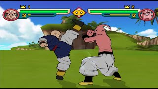 Tien Vs Super Buu  Dragon Ball Z Budokai 2 PS2 [upl. by Alaehcim]