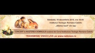 Concert de Crăciun  Institutul Teologic RomanoCatolic „Sfântul Iosif” din Iași [upl. by Nuahsel]