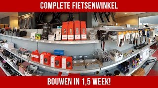 Complete fietsenwinkel bouwen in 15 week [upl. by Noseaj]