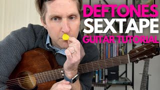 Sextape by Deftones Guitar Tutorial  Guitar Lessons with Stuart [upl. by Katerina575]