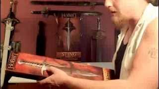 The Hobbit  United Cutlery  Sting amp Scabbard  ReReview [upl. by Aitsirk]