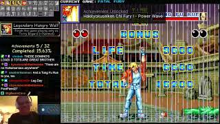 Arcade RetroAchievements  Fatal Fury Magician Lord 03192023 stream [upl. by Otanod]