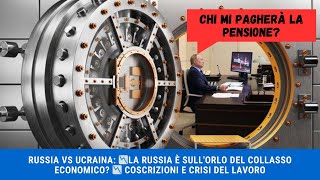 RUSSIA VS UCRAINA 📉La Russia è sullorlo del collasso economico 📉 Coscrizioni e crisi del lavoro [upl. by Alburga978]