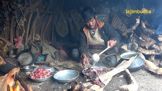 herders food in the high altitude land  Nepal🇳🇵 lajimbudha [upl. by Russel]