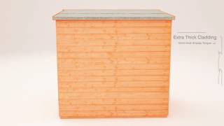 Tiger Shiplap Pent Shed [upl. by Ringsmuth466]