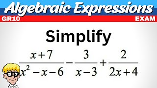 Simplify Grade 10 Algebraic Expressions [upl. by Michiko]