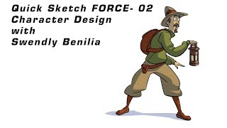 Quick Character Design with Swendly Benilia [upl. by Eemaj]