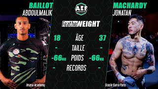 Abdoulmalik BAILLOT vs Jonatan MACHARDY  AEF3  Super Fight GRAPPLING [upl. by Barri]