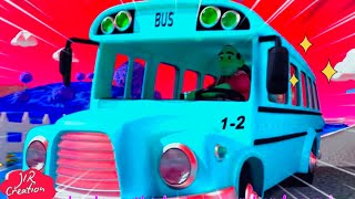 The Busy City Bus Song  Nursery Rhymes amp Kids Song  jircreation [upl. by Paco180]