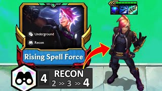 Ezreal Carry ft 4 Recon ⭐⭐⭐ TFT Set 8 [upl. by Cacia]