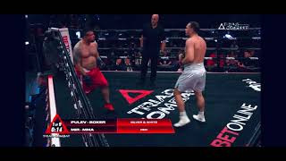 Kubrat Pulev KNOCKS OUT Frank Mir in Round 1 Shorts  Triad Combat [upl. by Keemahs]