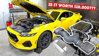 INSTALLING a MASSIVE 30L Whipple Supercharger on my 2024 Mustang GT MADE INSANE POWER [upl. by Willa]