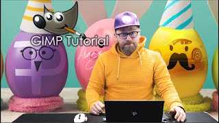 Frohe Ostern  Ein GIMP Tutorial [upl. by Wendel144]