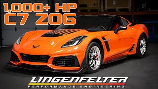 1000 HP Lingenfelter C7 Z06 Package  1100 HP LT4 on E85  Magnuson TVS2650R Supercharger System [upl. by Ejroj]