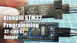 Bluepill STM32 Programming Using STLINK V2 Dongle [upl. by Nadnerb496]