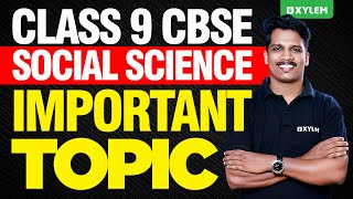 Class 9 CBSE Social Science  Important Topic  Xylem Class 9 CBSE [upl. by Prospero]